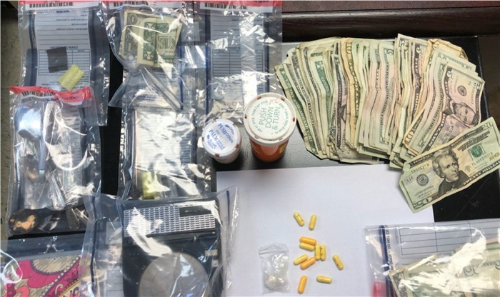 Contraband seized 8 21