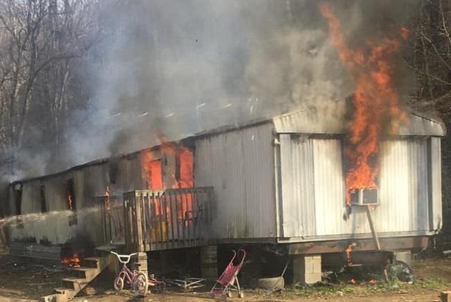 Trailer fire 11 28 2019