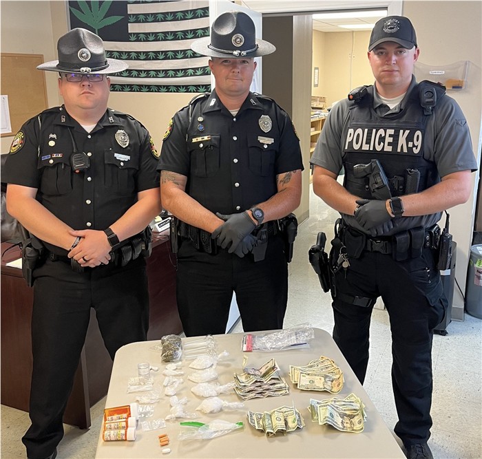 CAMPBELL arrest Officers contraband 6 10 23